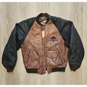 vintage Harley Davidson leather jacket size small